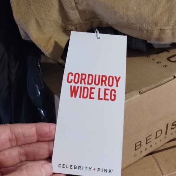 Celebrity Pink Corduroy Pants (13) NWT - Picture 6 of 8